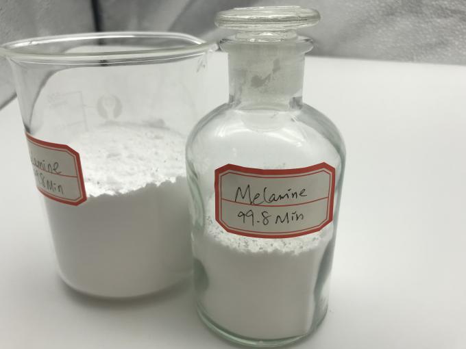 高圧純粋なメラミンは99.8% Min. CAS 108-78-1を粉にする 2
