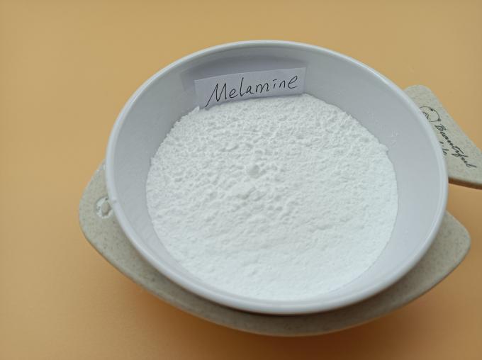 合板の純粋で白いメラミンは99.8%最低CAS 108-78-1を粉にする 0