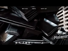 尿素ホルムアルデヒド樹脂の粉の使用によるカスタマイズされたステッカーが付いている小さいソース版