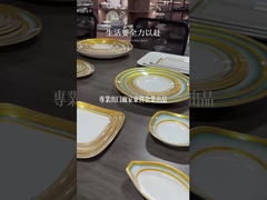 オーダーメイド 白色 メラミンのテーブルウェア 高品質 メラミンのホテルウェア