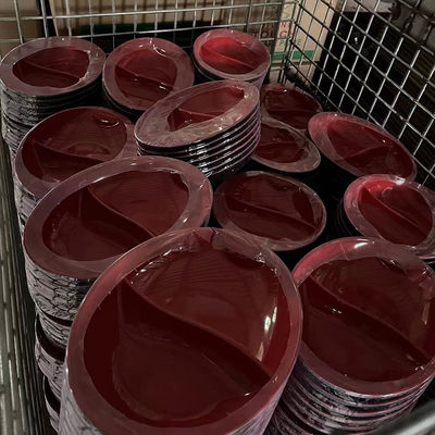 良い価格 抵抗のメラミン ディナー・ウェアを置く非有毒な破片を抵抗力がある熱しなさい オンライン
