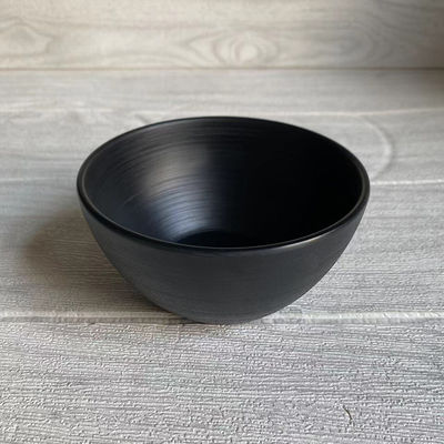 良い価格 ブラック メラミンのボウル 100% 食品品格 オーダーメイド ロゴ オンライン