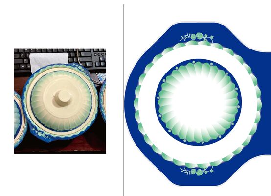 良い価格 カスタム印刷 耐熱食品級 食品用 メラミンのデカル紙 オンライン