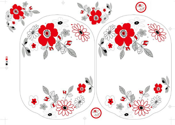 良い価格 White 45gsm Melamine Overlay Paper For Melamine Tableware オンライン