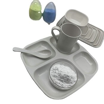 良い価格 Plastic Raw Material Melamine Powder For Melamine Formaldehyde Resin オンライン