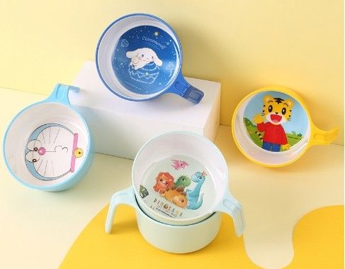 良い価格 パーソナライズされた子供のためのメラミンの食器セットのためのカスタマイズ可能なデザインと耐彩性 オンライン