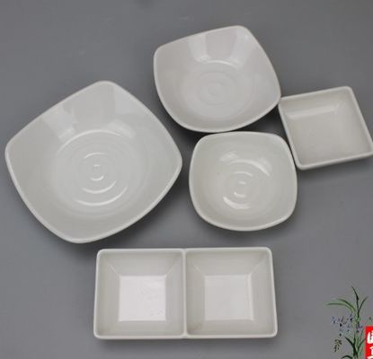 良い価格 オーダーメイド 白色 メラミンの食器 大きなプラスチック ホテル サービス ボウル オンライン