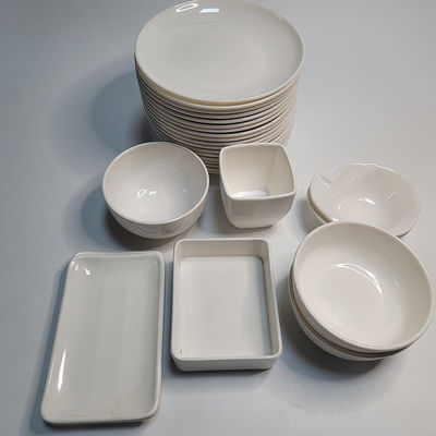 良い価格 高純度メラミンのガラスの粉末 メラミンの食器用収縮粉末 LG-220 オンライン