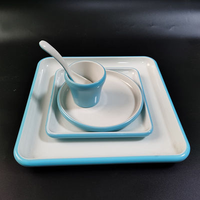 2色 メラミンの食器 食品級 メラミンの鋳造化合物から作る