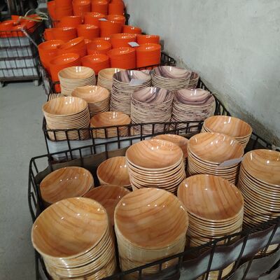 スクラッチ耐性 有害性のないホテルやレストラン用のカスタマイズ可能なメラミンの食器セット