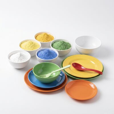 良い価格 典型的には白色または非白色の尿素模造化合物 メラミンの食器に適した良好な耐湿性 オンライン