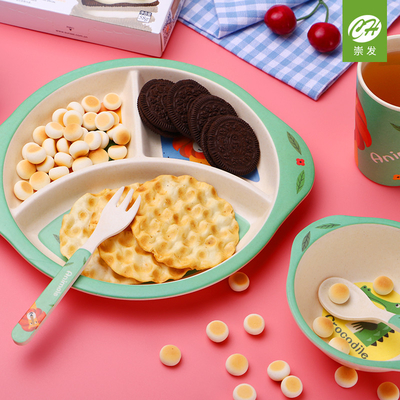 良い価格 ODMの食品等級のメラミン ディナー・ウェアは子供テーブルウェア セットを置く オンライン