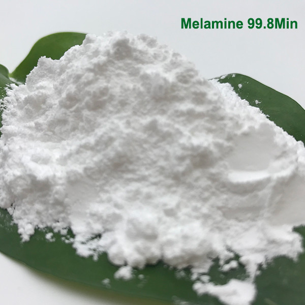 高圧純粋なメラミンは99.8% Min. CAS 108-78-1を粉にする 4